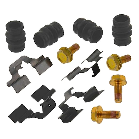 Carlson Brake Hardware Vw 06-98 Bk Hardware Kit, 13333Q 13333Q